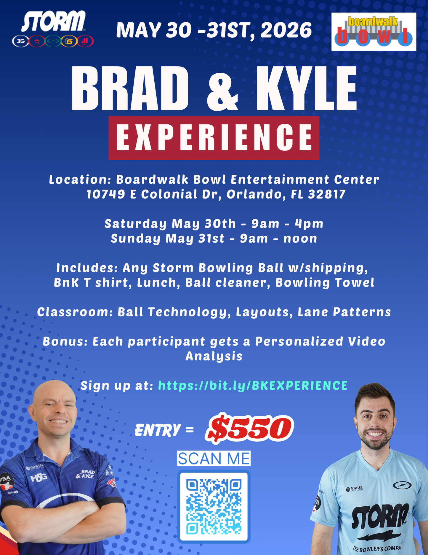 Brad and Kyle Experience (Orlando)