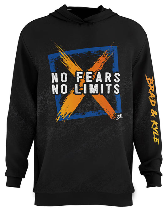 NO FEARS NO LIMITS - JERSEY HOODIE