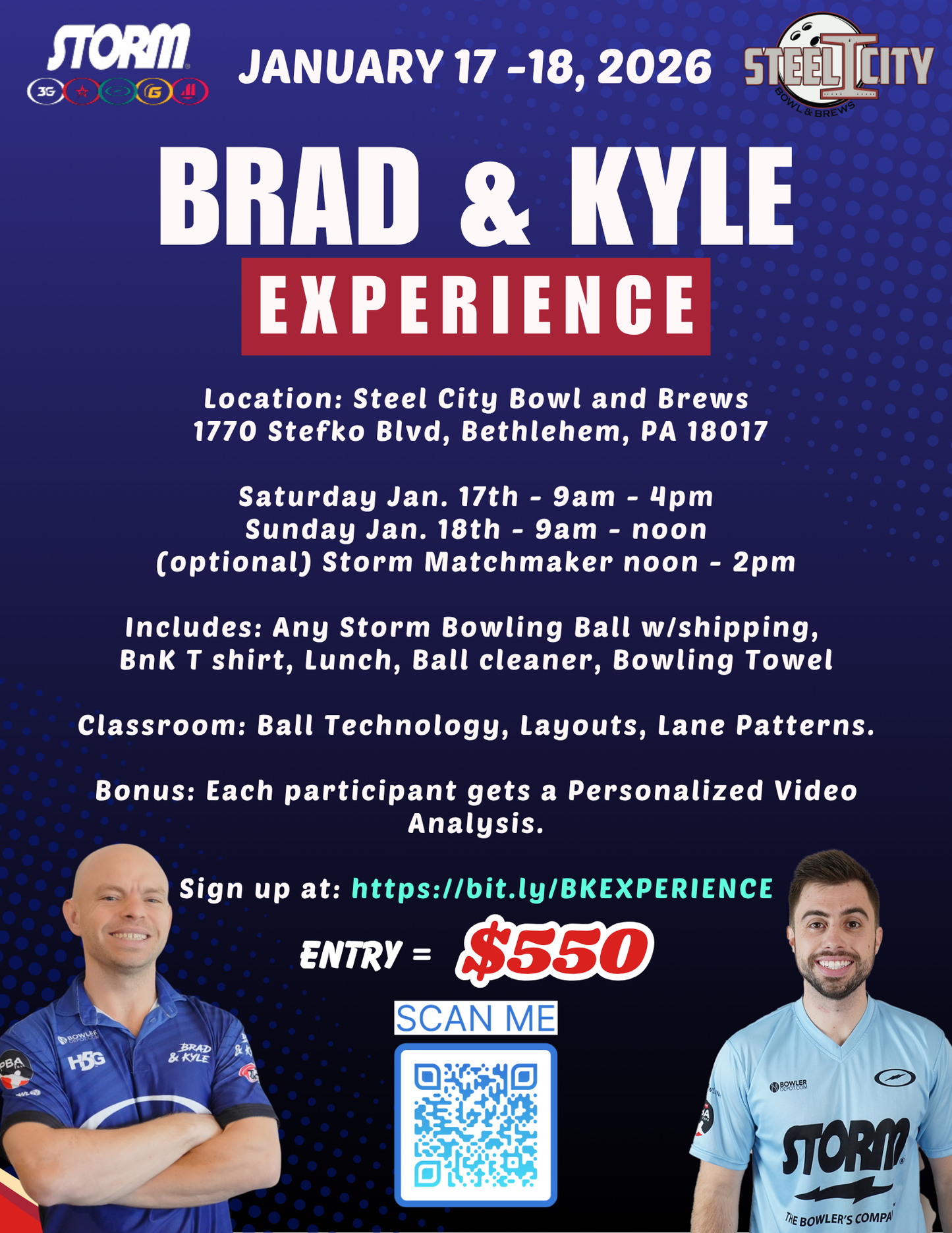 Brad And Kyle Experience - Steel City Bowl