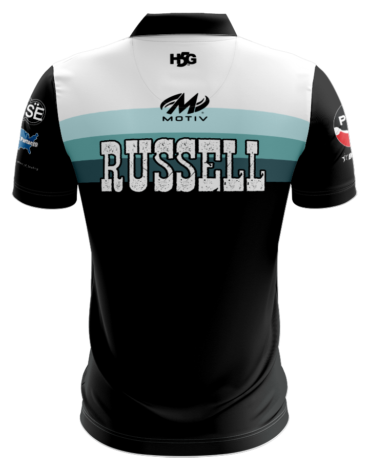 RONNIE RUSSELL - RETRO STRIPES BLUE