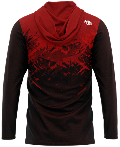 CARDINALS SPLATTER HOODIE (DYE-SUB)