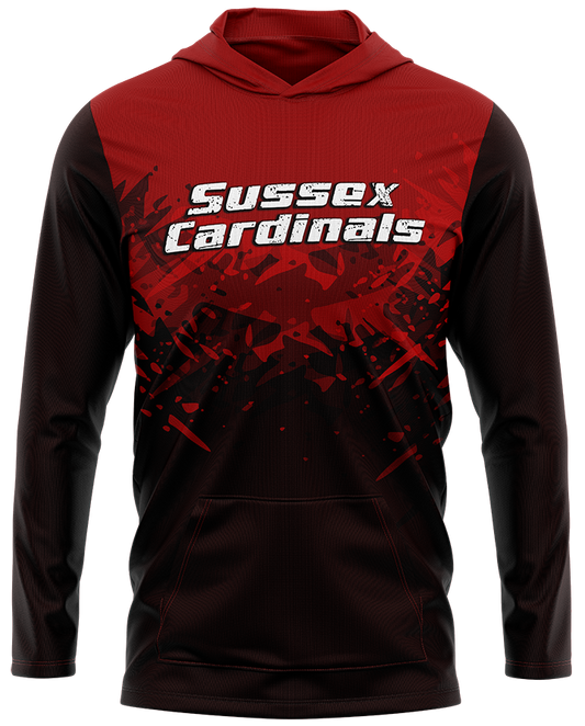 CARDINALS SPLATTER HOODIE (DYE-SUB)