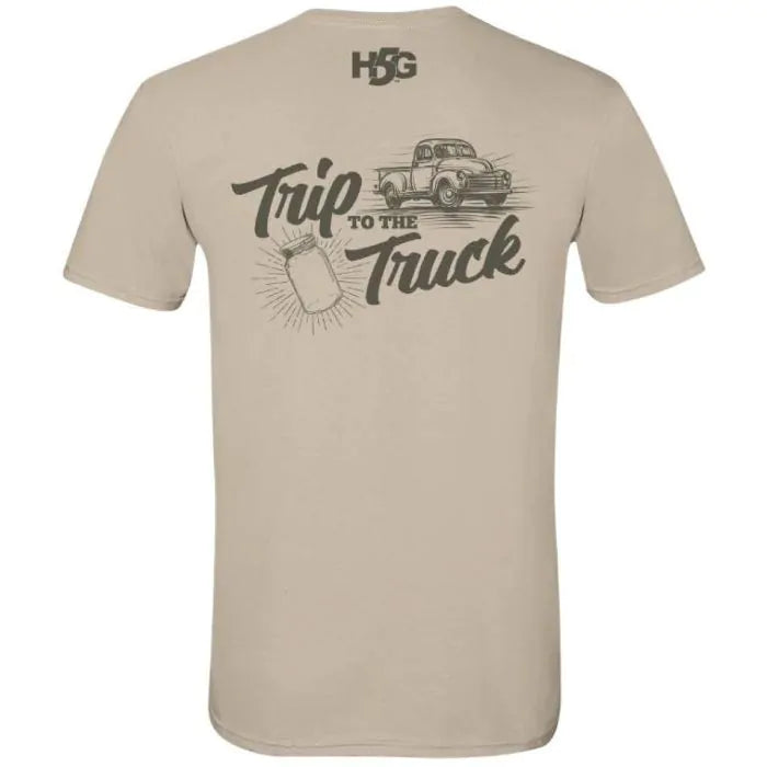 DOG TAGS TRIP TO THE TRUCK T-SHIRT