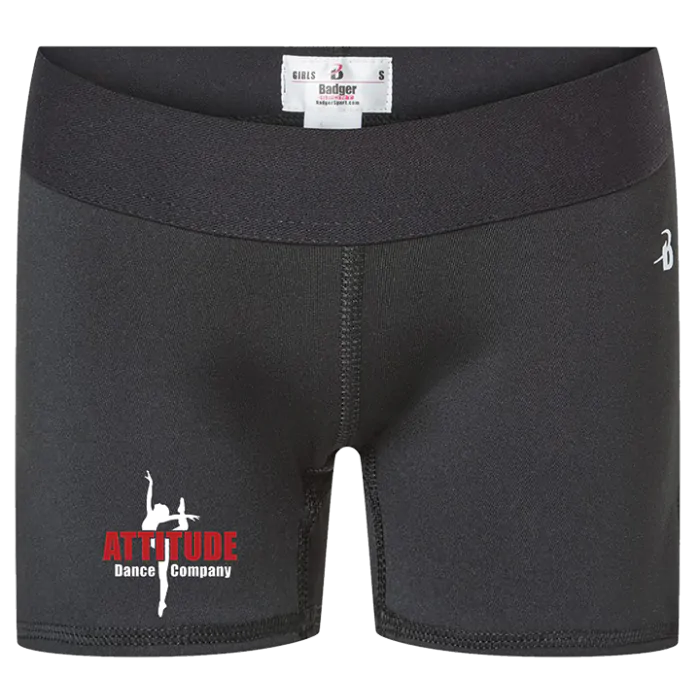 ATTITUDE DANCE - GIRLS PRO-COMPRESSION SHORTS