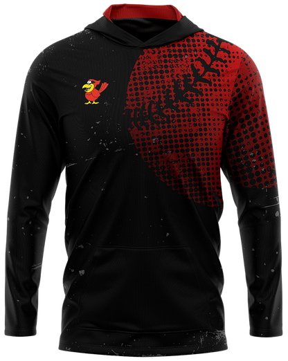 CARDINALS HALFTONE BALL HOODIE (DYE-SUB)