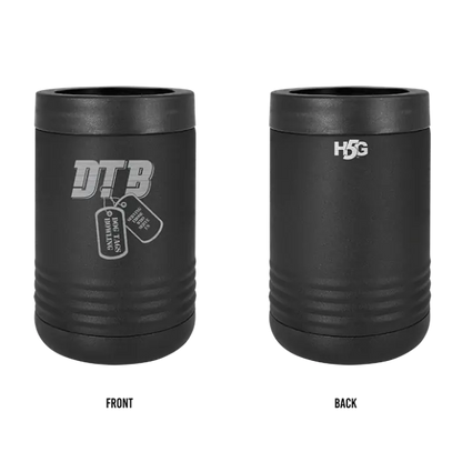 DOG TAGS LASER ENGRAVED BEVERAGE KOOZIE