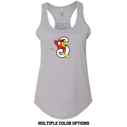 CARDINALS WOMENS GATHERED RACERBACK TANK TOP