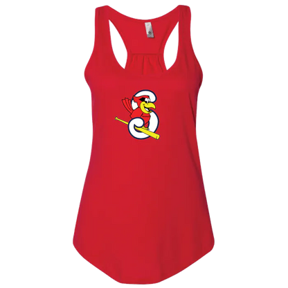 CARDINALS WOMENS GATHERED RACERBACK TANK TOP