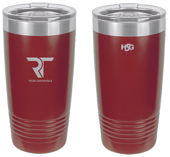 RT TOUR LASER ENGRAVED TUMBLER