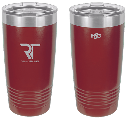 RT TOUR LASER ENGRAVED TUMBLER