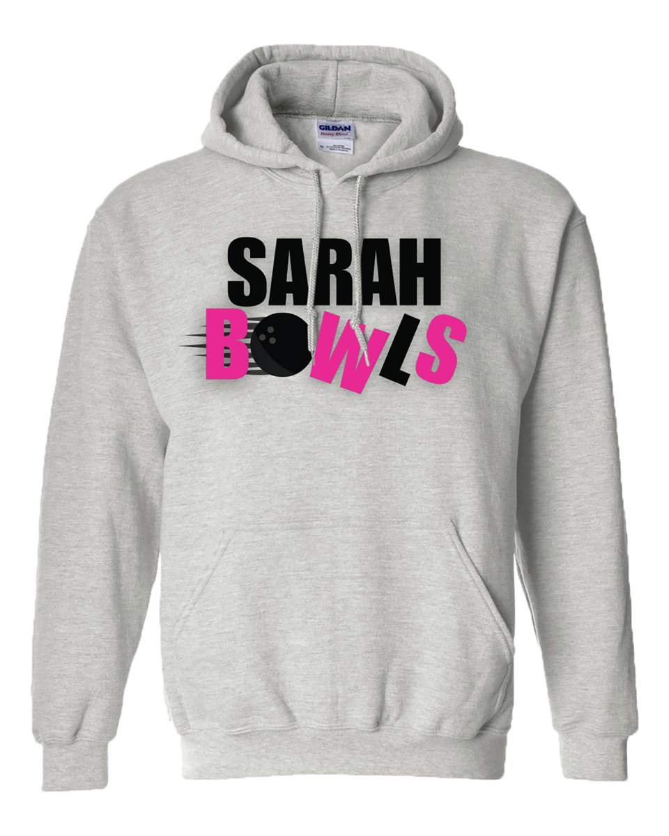 SARAH BOWLS HOODIE