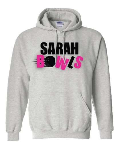 SARAH BOWLS HOODIE