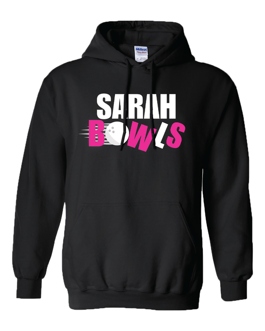 SARAH BOWLS HOODIE