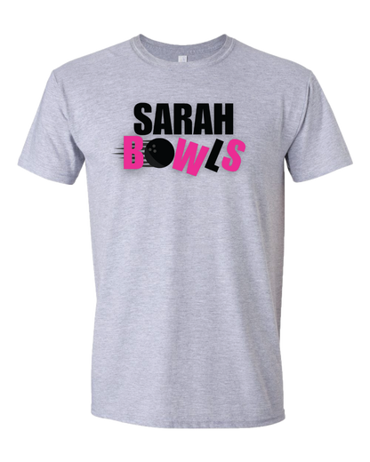 SARAH BOWLS T-SHIRT