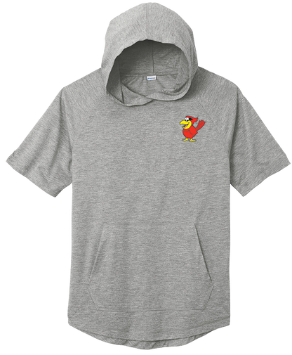 CARDINALS SPORT-TEK® SHORT SLEEVE HOODIE