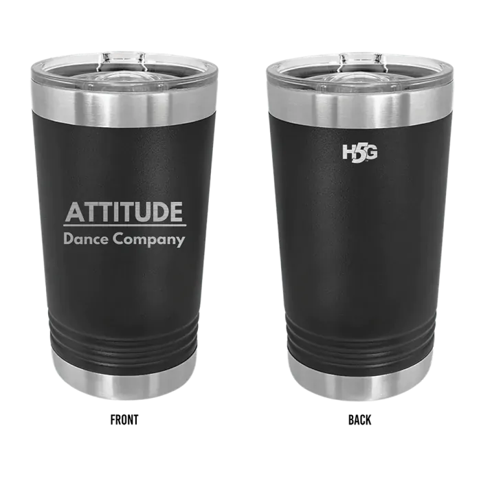 ATTITUDE DANCE - ENGRAVED TRAVEL TUMBLER