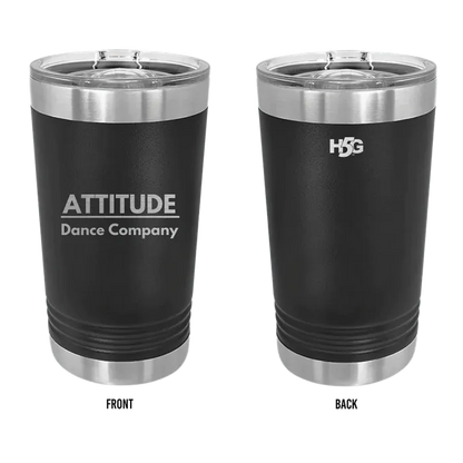 ATTITUDE DANCE - ENGRAVED TRAVEL TUMBLER