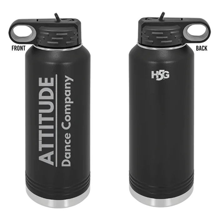 ATTITUDE DANCE - ENGRAVED WATER BOTTLE