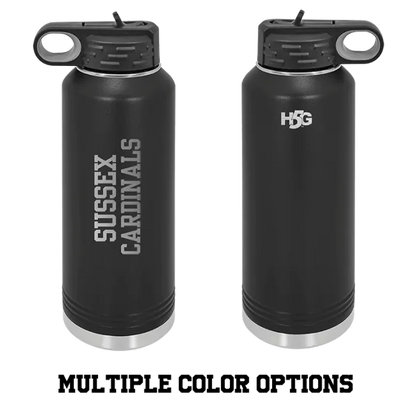 CARDINALS ENGRAVED WATER BOTTLE