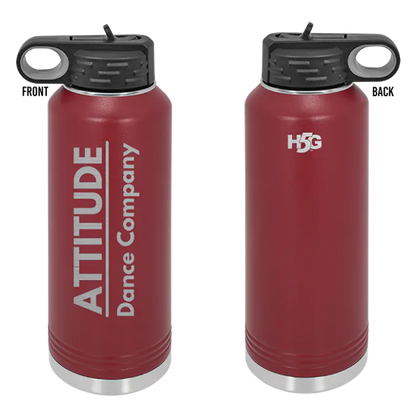 ATTITUDE DANCE - ENGRAVED WATER BOTTLE