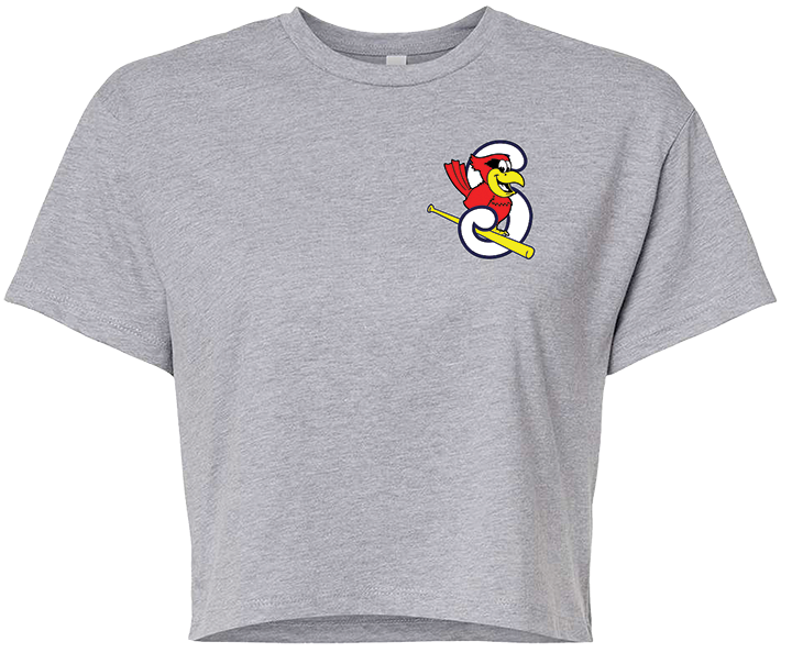 CARDINALS WOMENS CROP TEE